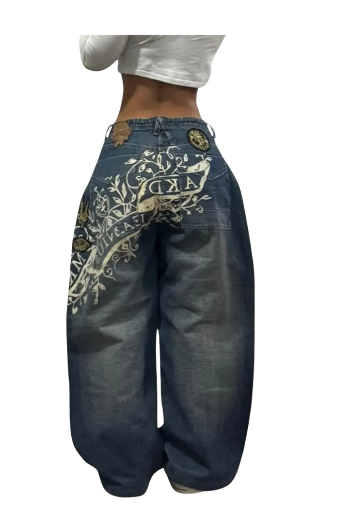 Mia Embroidered Jeans