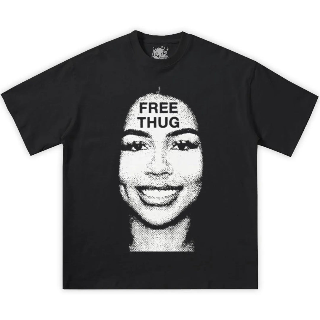 Free Thug Graphic Tee