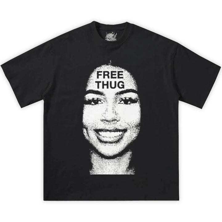 Free Thug Graphic Tee